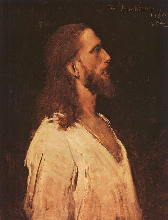 Mihaly Munkacsy Study for Christ Before Pilate